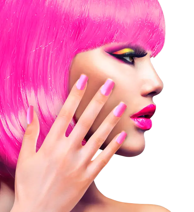 Set di 12 Unghie Rosa Neon Autoadesive Effetto Smalto – Unghie Finte Manicure