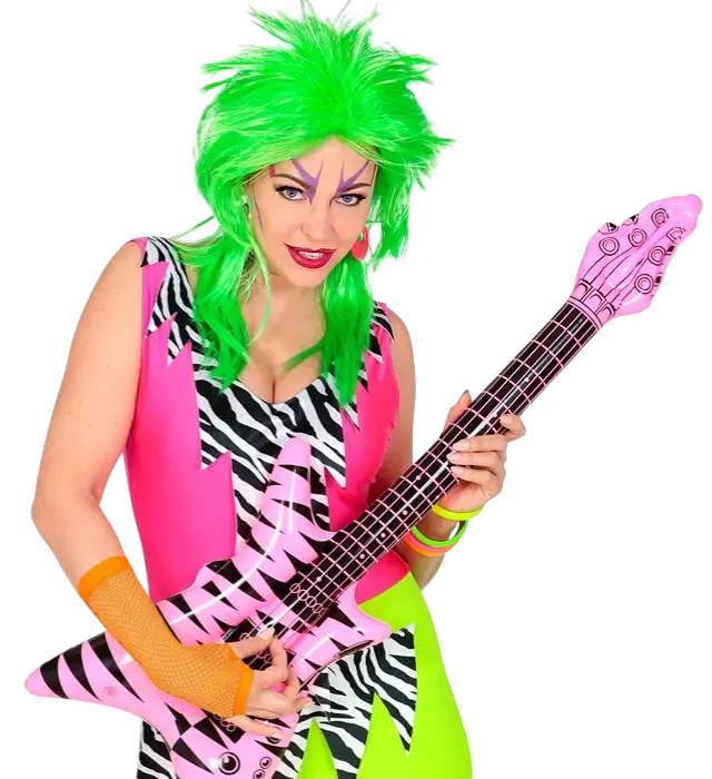 "GUANTI SENZA DITA ARANCIONE NEON" 33 cm