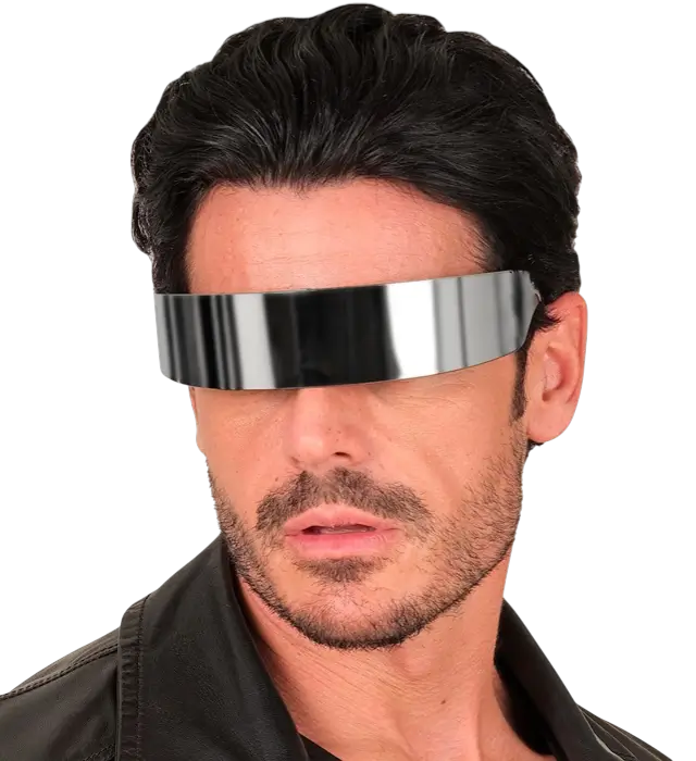 Occhiali a Specchio – Occhiali da Sole Effetto Specchio – Accessorio Costume