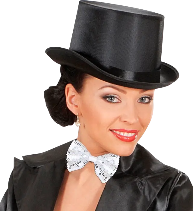 "PAPILLON CON PAILLETTES ARGENTO