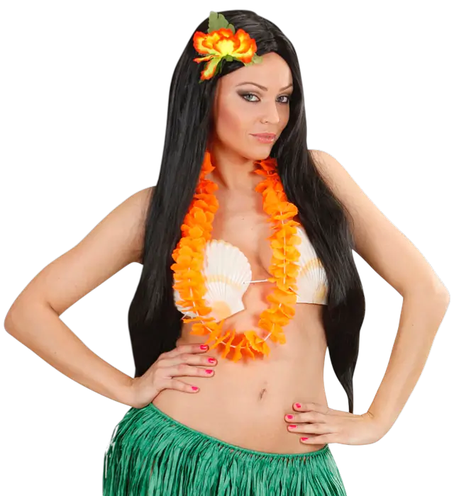 "COLLANA FLUORESCENTE HAWAÏAN" 4 coul.