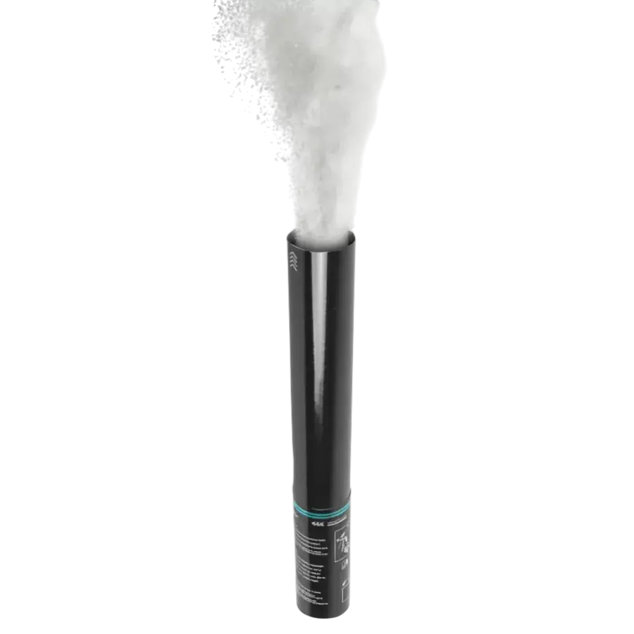 Cannone manuale per polvere Holi 40 cm - Bianco