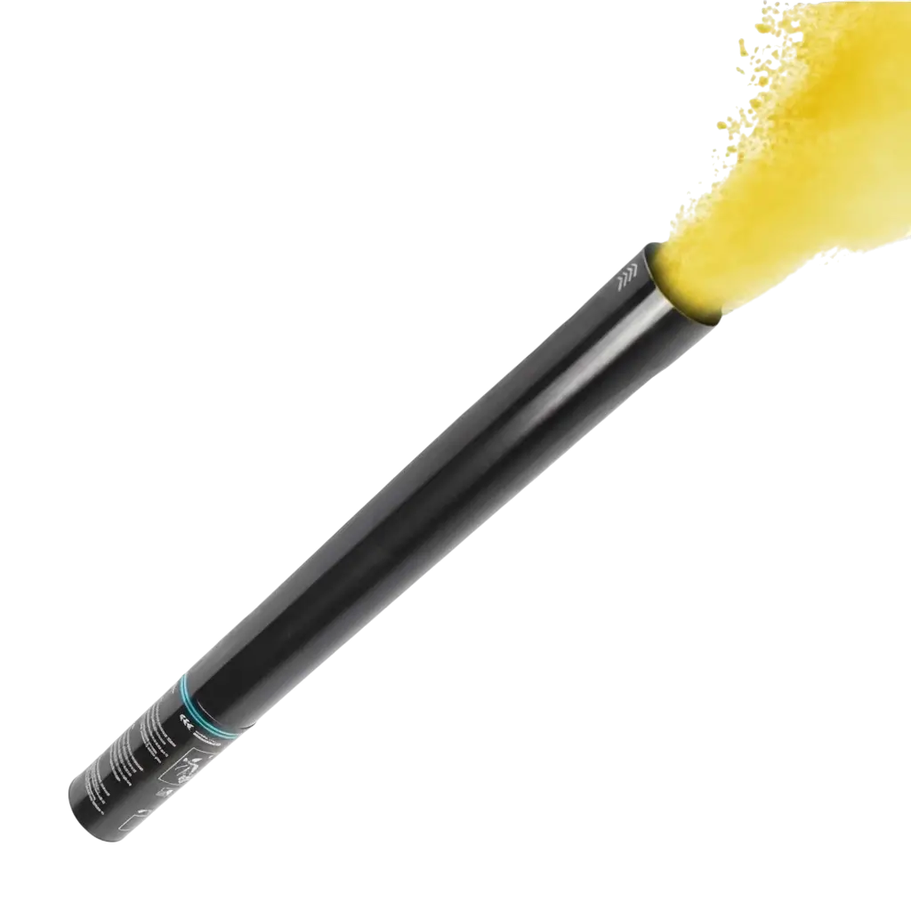 Cannone manuale a polvere Holi 80 cm - Giallo