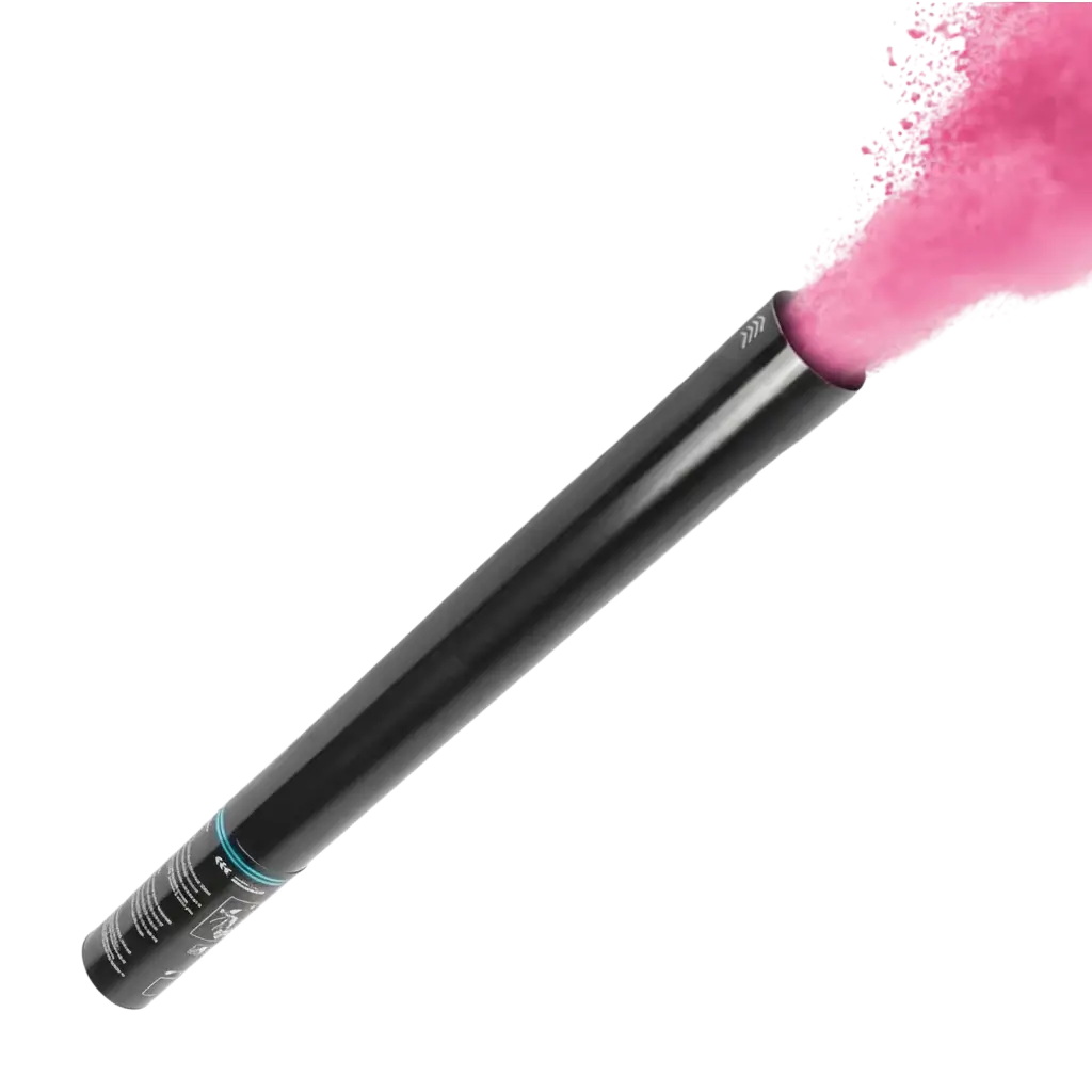 Cannone manuale per polvere Holi 80 cm - Rosa