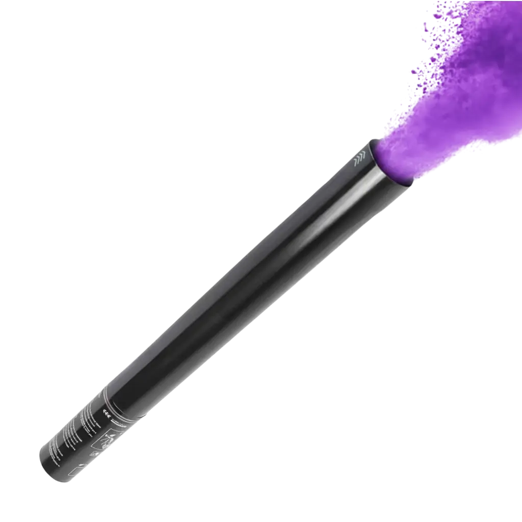 Cannone manuale per polvere Holi 80 cm - Viola