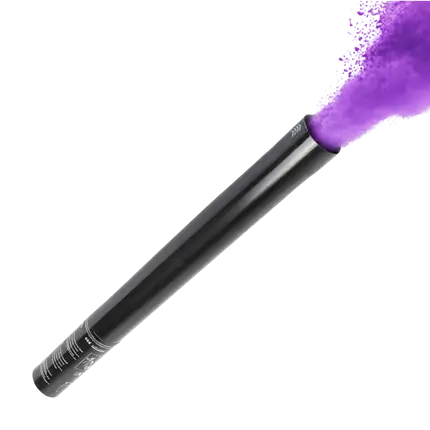 Cannone manuale per polvere Holi 80 cm - Viola