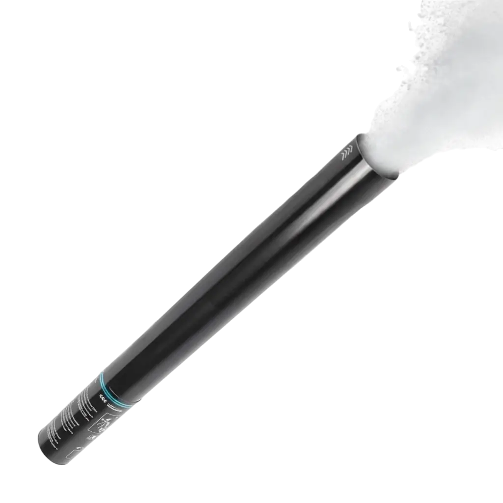 Cannone manuale per polvere Holi 80 cm - Bianco