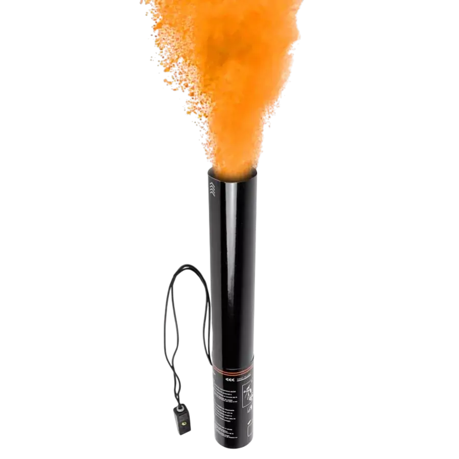 Pistola a polvere elettrica Holi 40 cm - Arancione