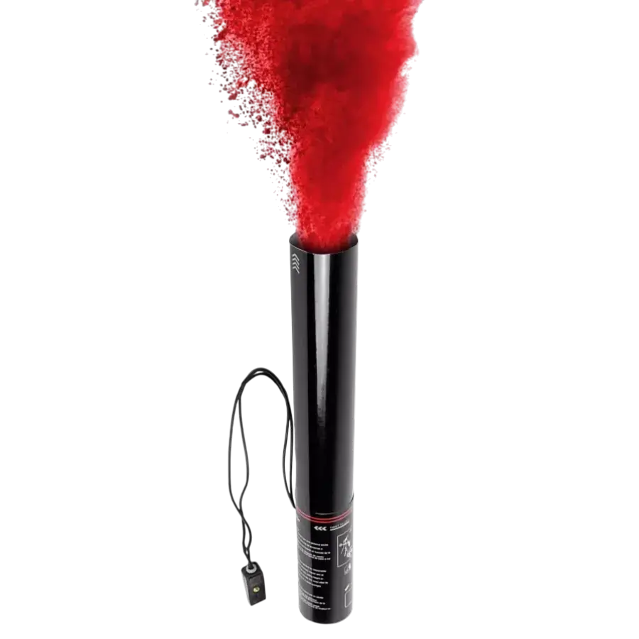 Pistola a polvere elettrica Holi 40 cm - Rosso