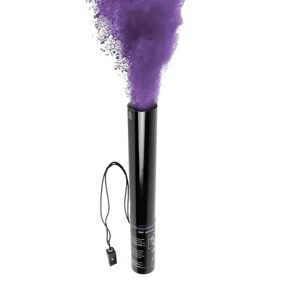 Pistola a polvere elettrica Holi 40 cm - Viola