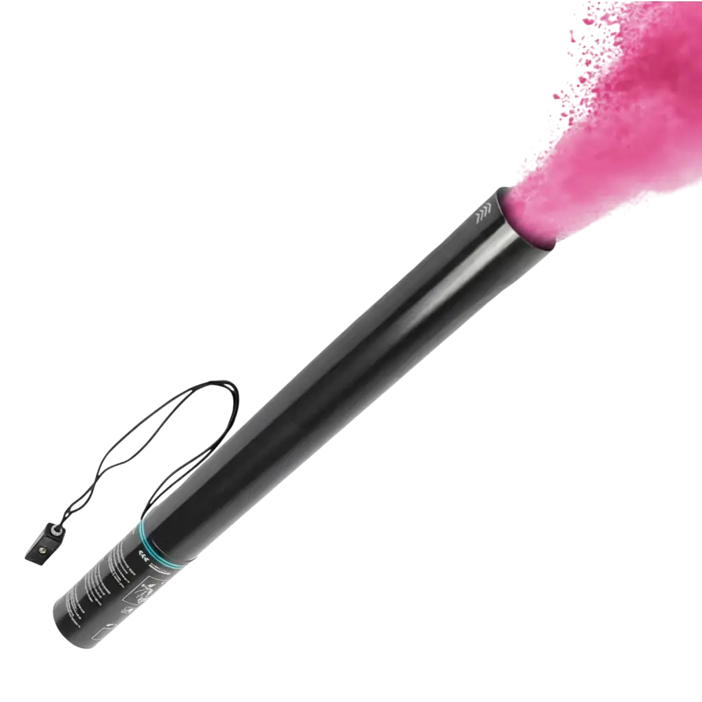Pistola a polvere elettrica Holi 80 cm - Rosa