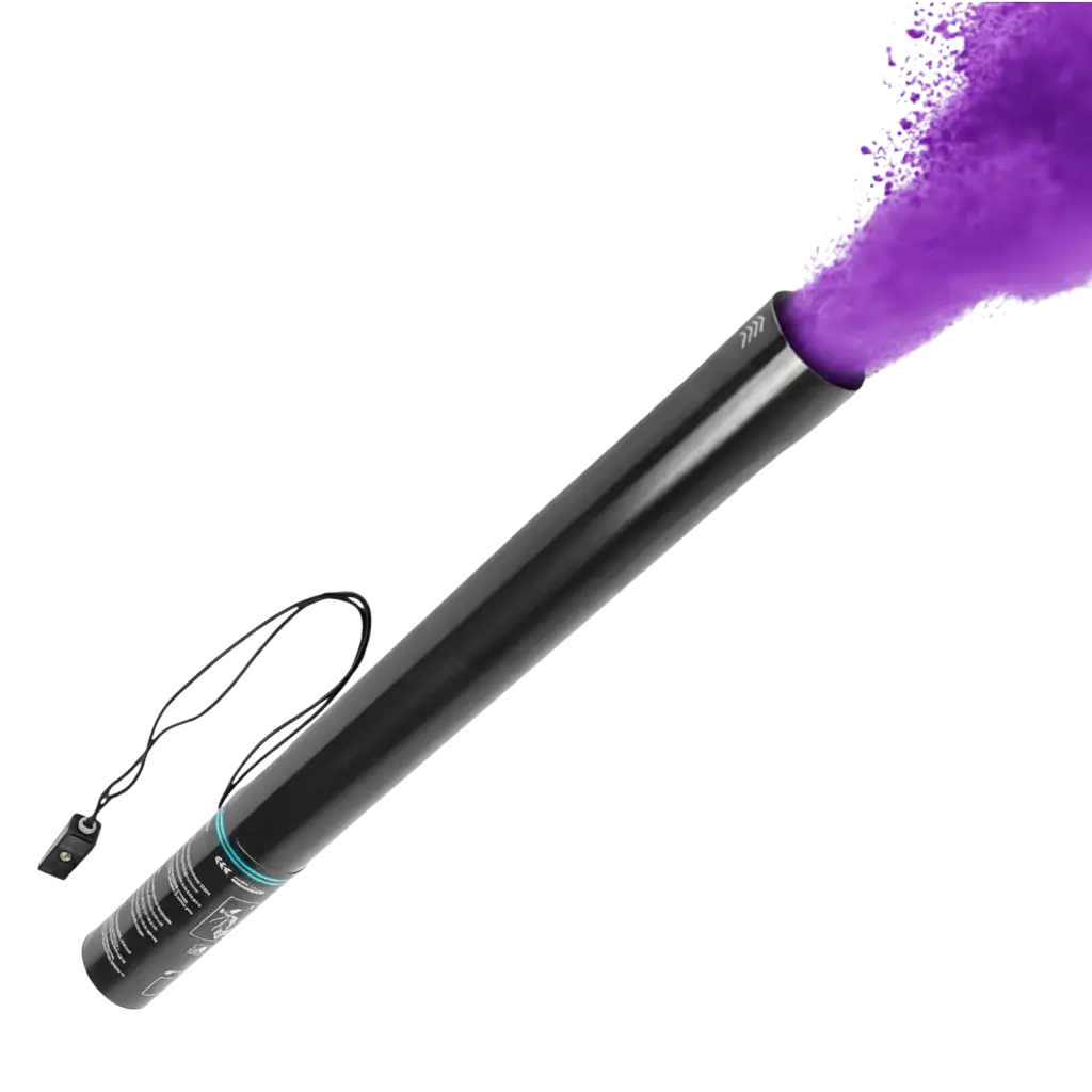 Pistola a polvere elettrica Holi 80 cm - Viola