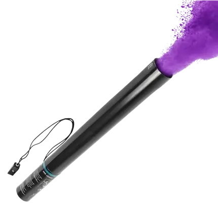 Pistola a polvere elettrica Holi 80 cm - Viola