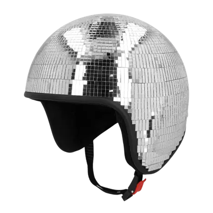 Casco Disco Argento