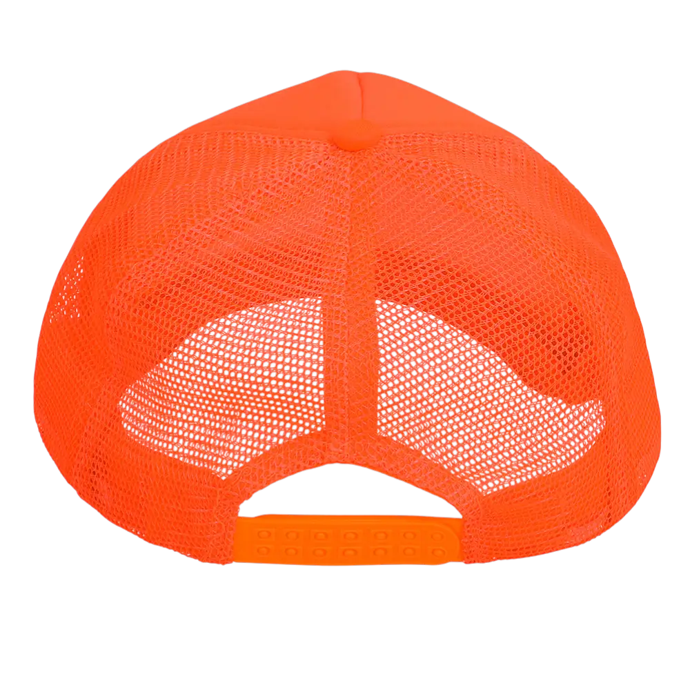 Cappellino fluo per festa e travestimento – Arancione fluo