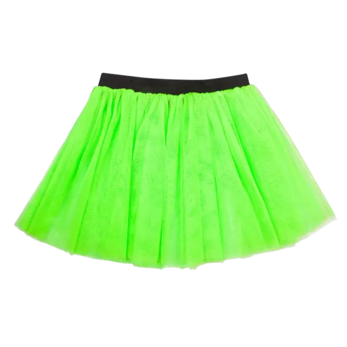 Tutù verde fluorescente