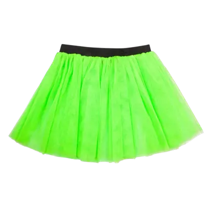 Tutù verde fluorescente