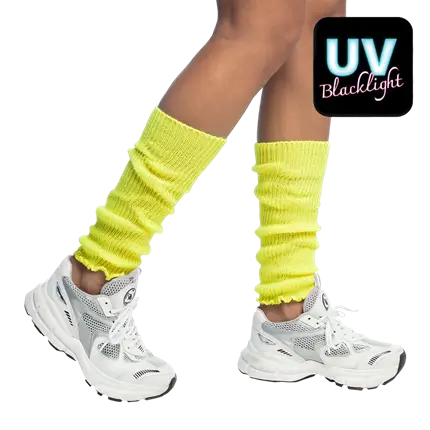 Leggings basic giallo fluo