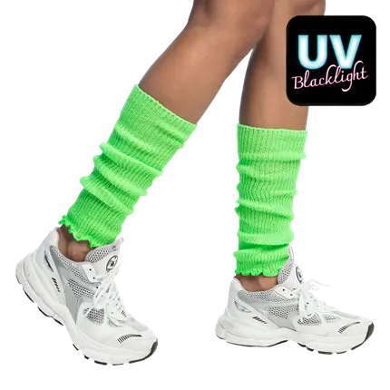 Leggings basic verde fluo