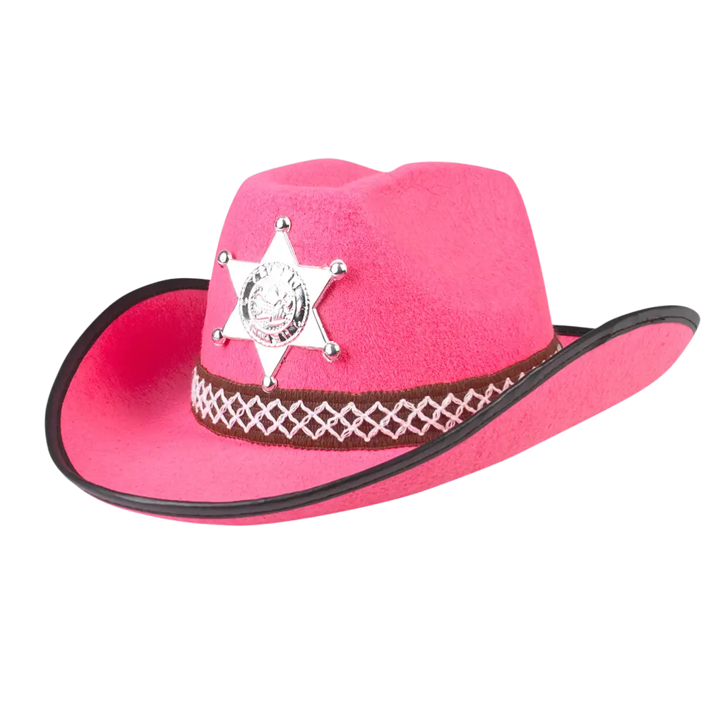 Assortimento di cappelli da cowboy da sceriffo per bambini
