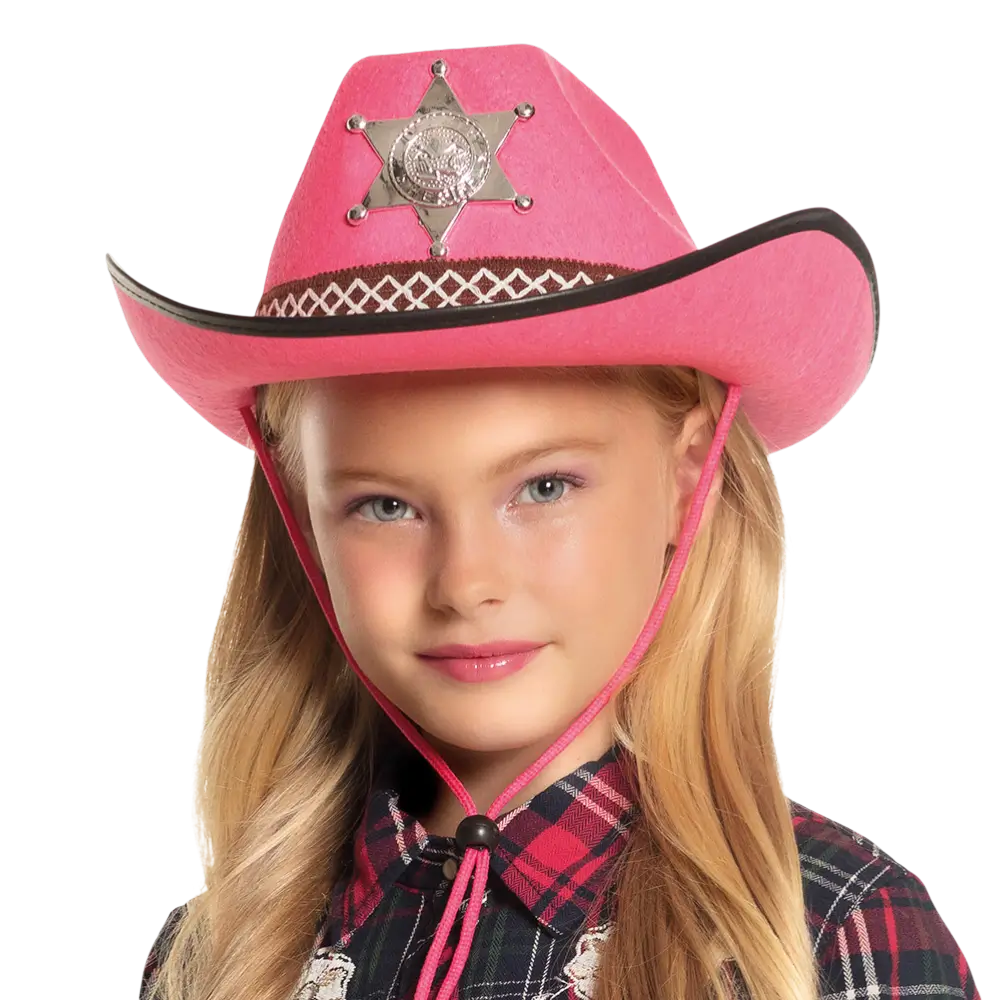 Assortimento di cappelli da cowboy da sceriffo per bambini