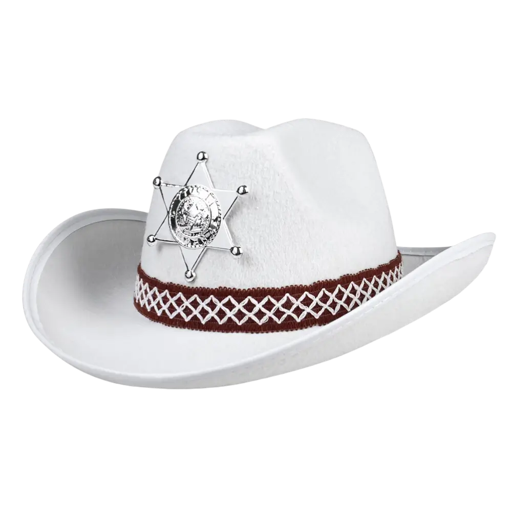 Assortimento di cappelli da cowboy da sceriffo per bambini