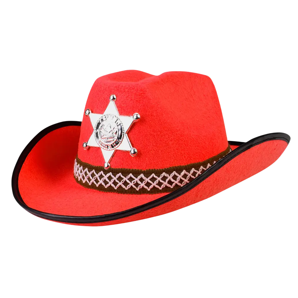 Assortimento di cappelli da cowboy da sceriffo per bambini