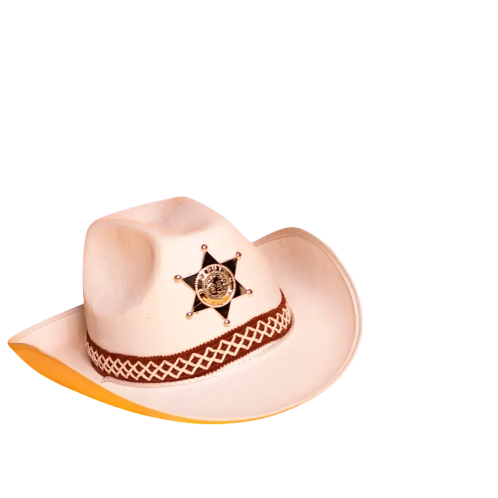 Assortimento di cappelli da cowboy da sceriffo per bambini