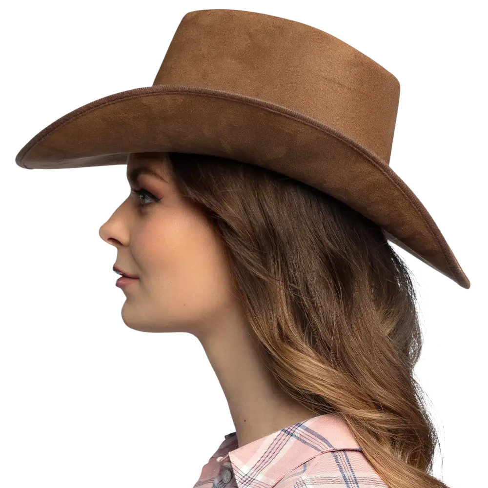 Cappello da cowboy Django marrone