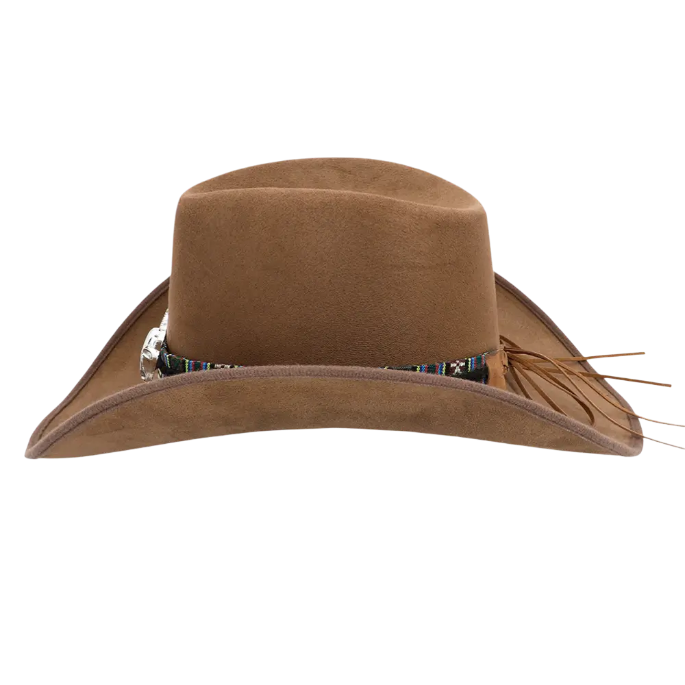 Cappello da cowboy Django marrone