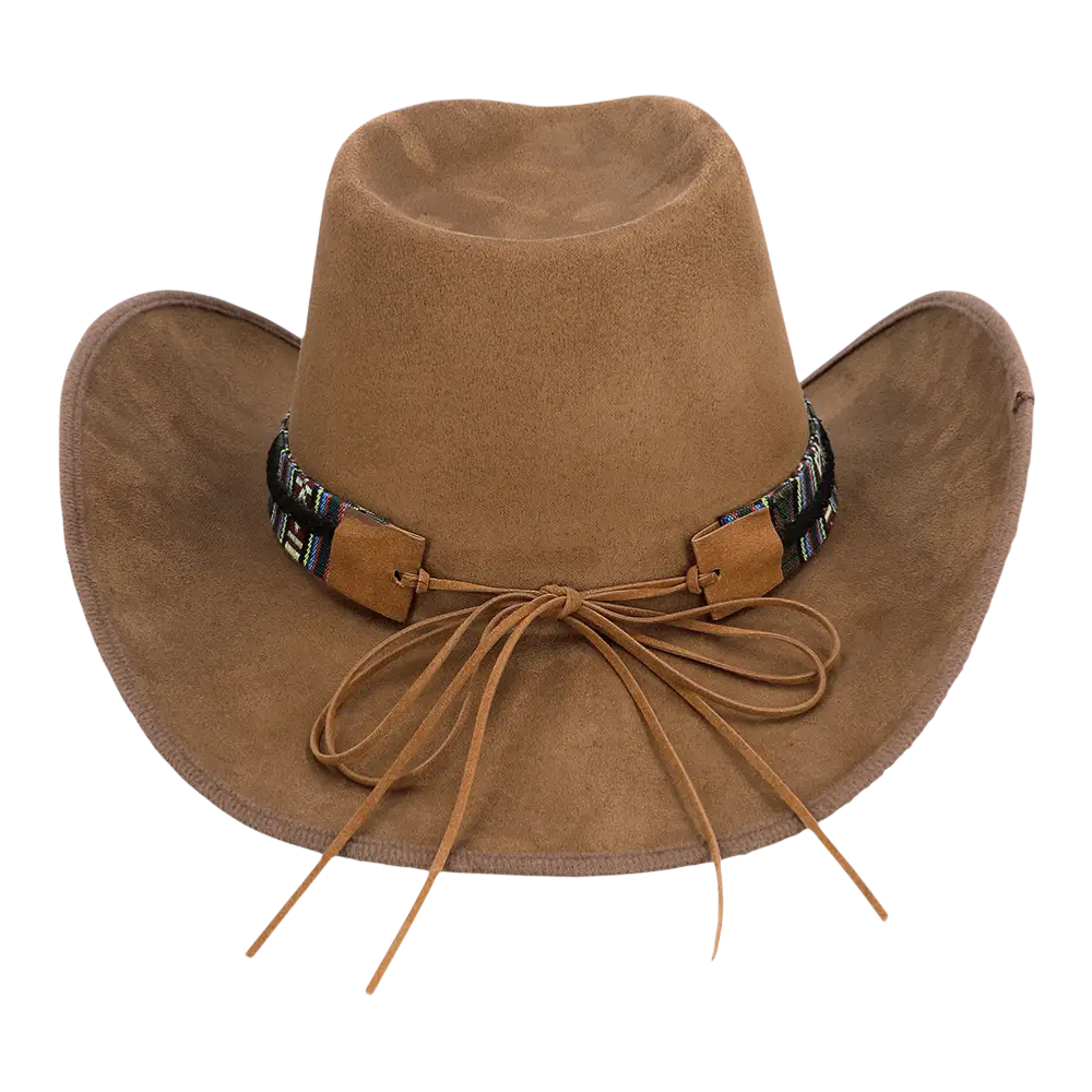 Cappello da cowboy Django marrone