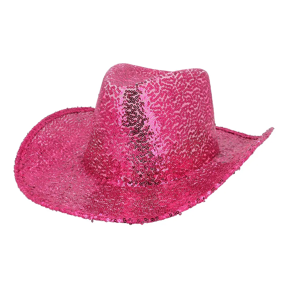 Cappello da cowboy rosa per la festa del Rodeo