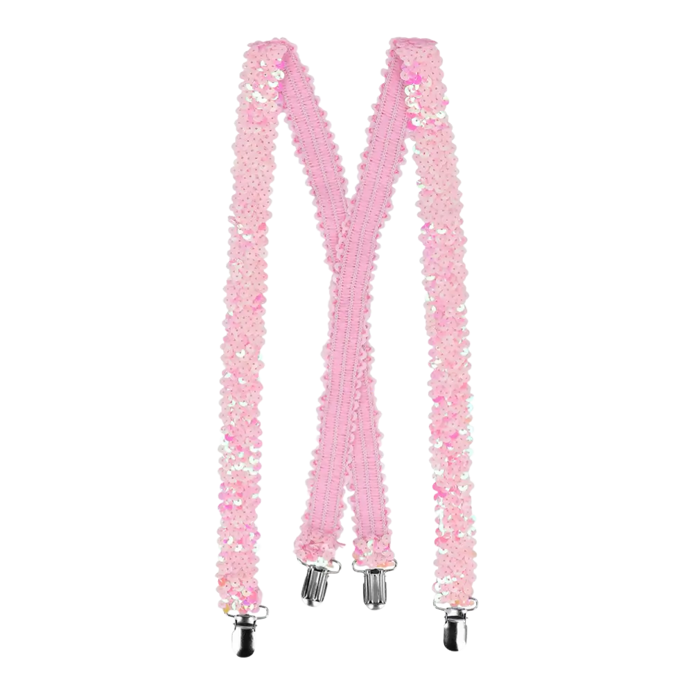 Set di glitter rosa chiaro