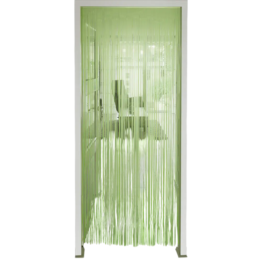 Tenda in alluminio verde fluo 200x100cm