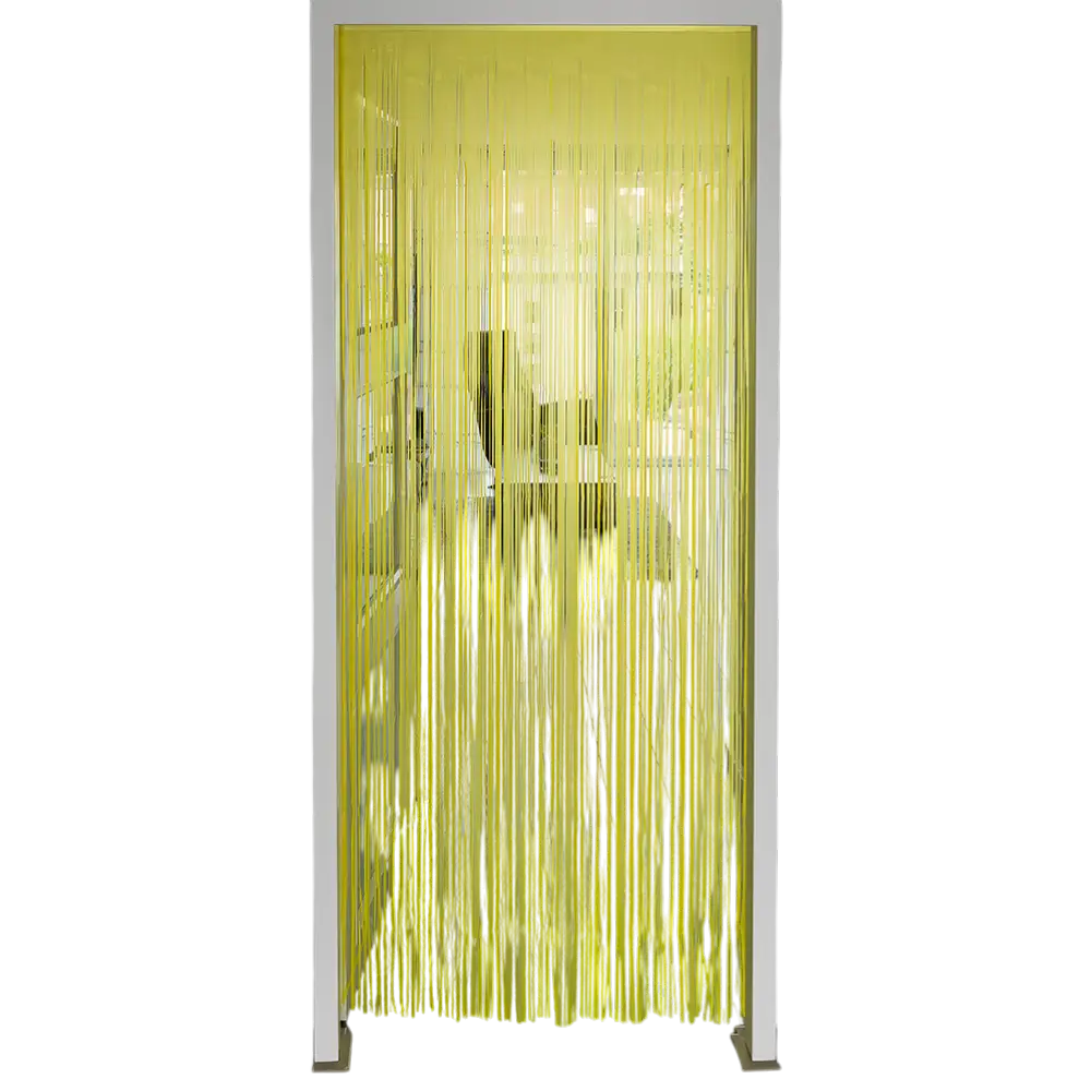 Tenda in alluminio giallo fluo 200x100cm