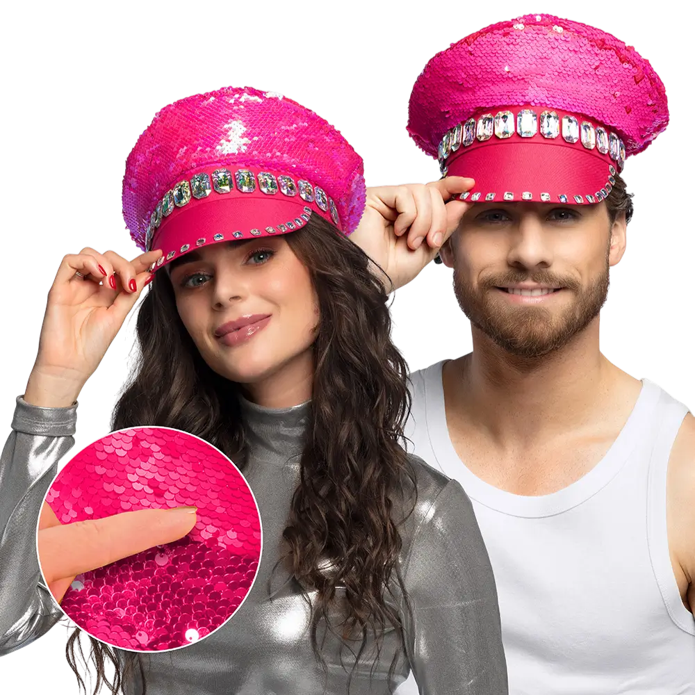 Cappello rosa confetto Sandy