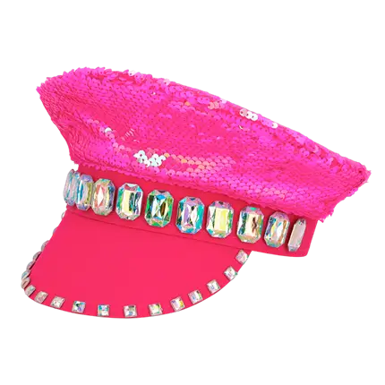 Cappello rosa confetto Sandy