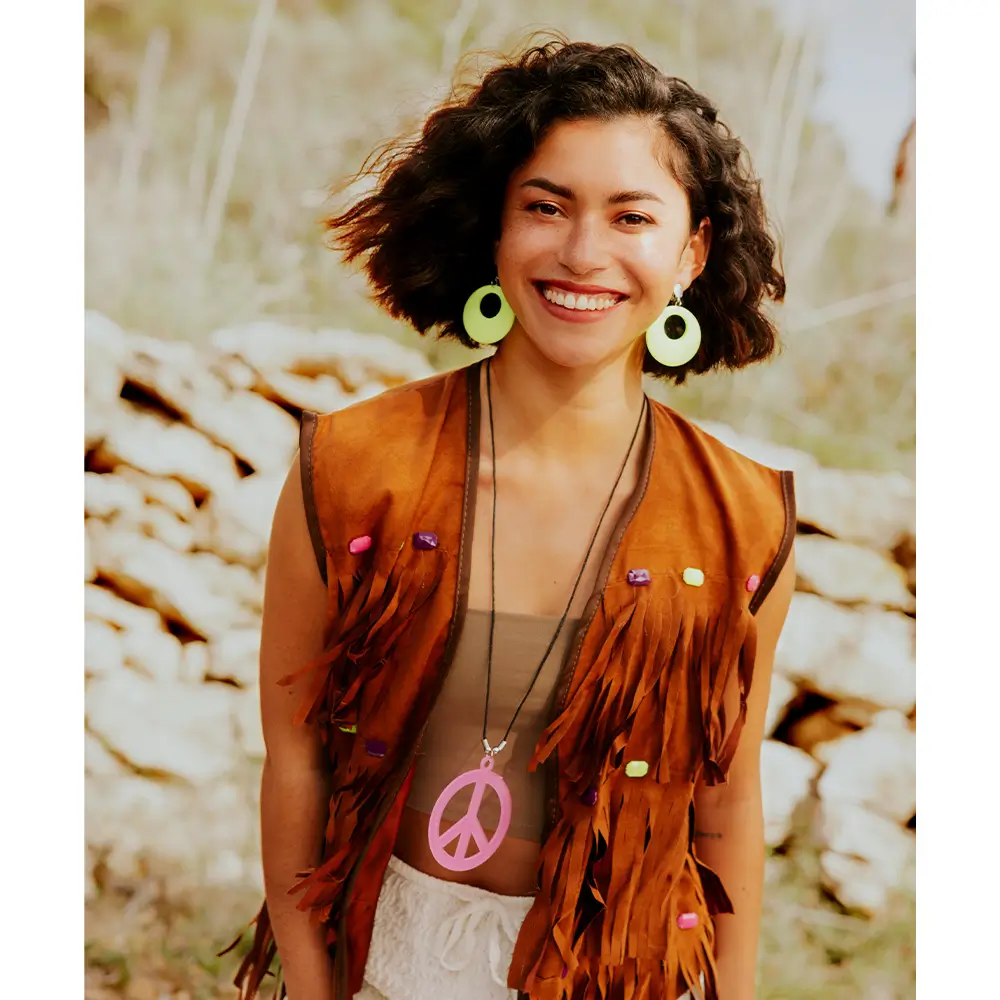Coppia di orecchini Hippie