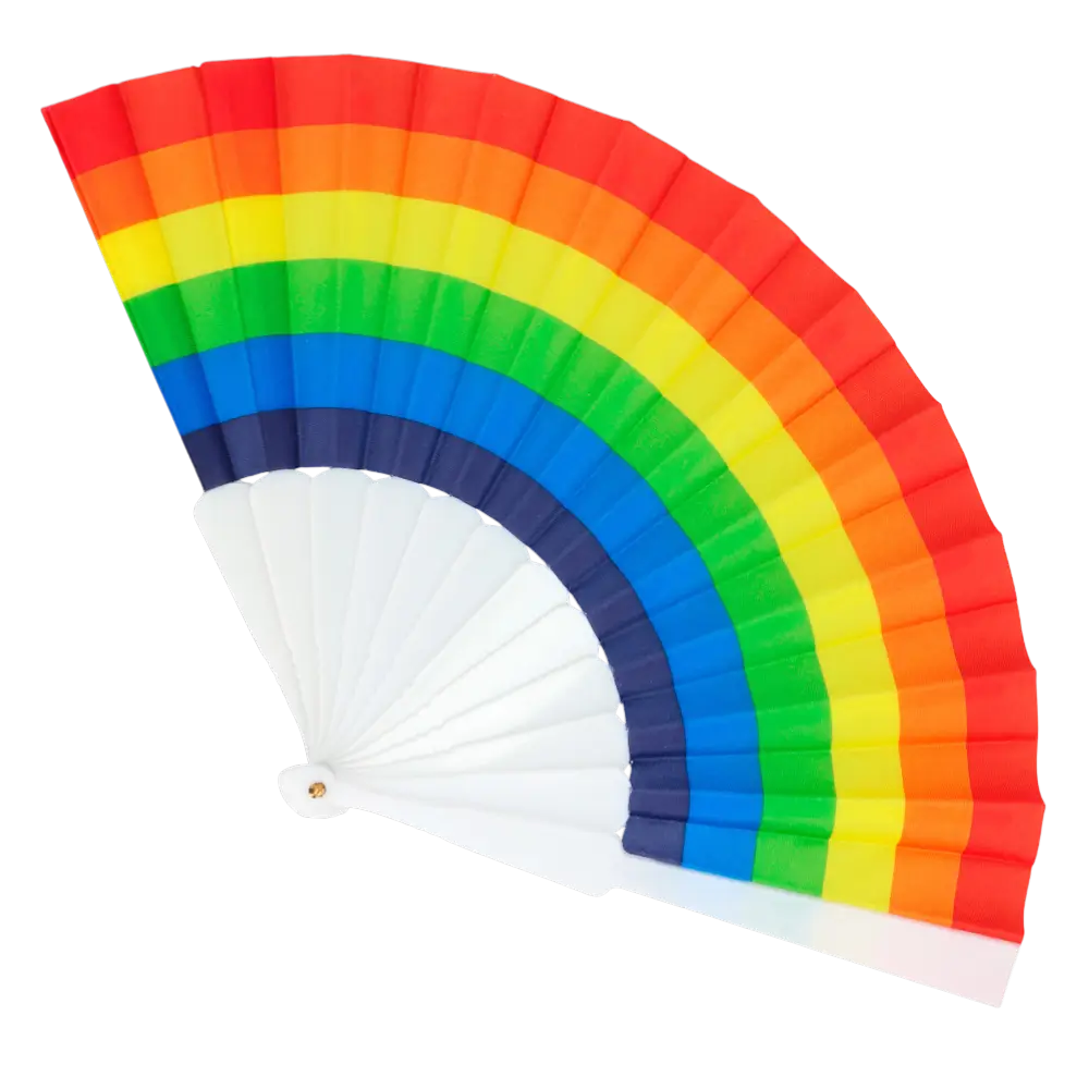 Ventaglio Pride 23 cm