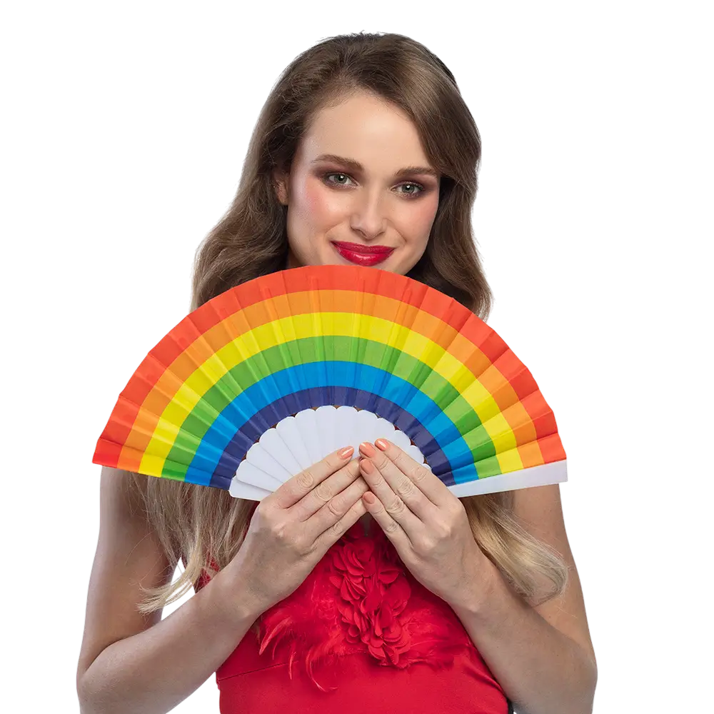 Ventaglio Pride 23 cm