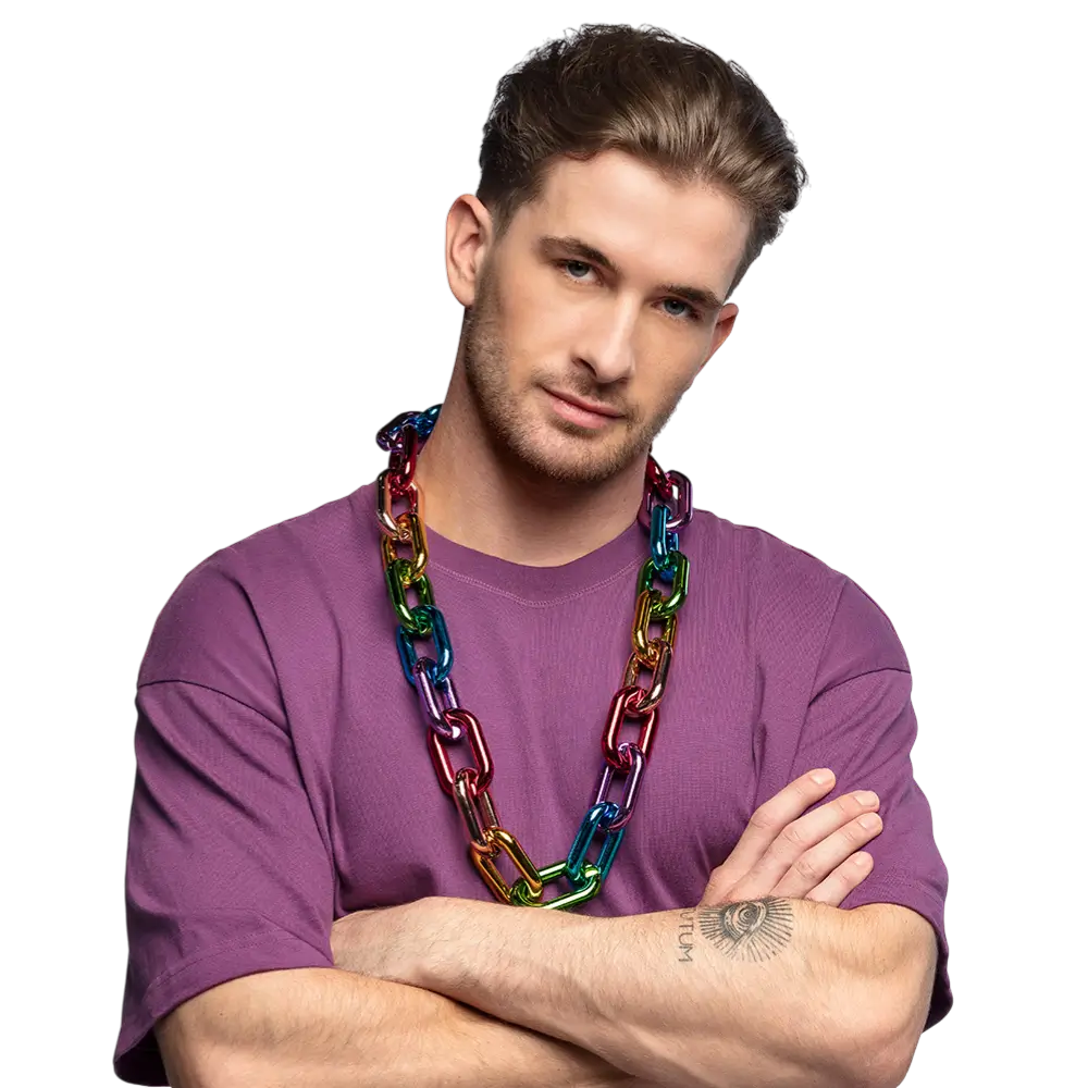 Catena a maglie arcobaleno