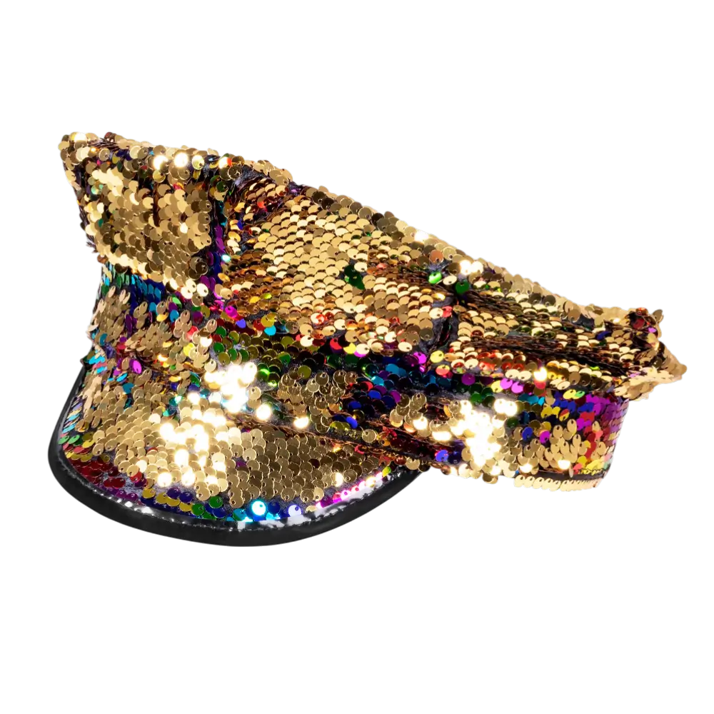 Cappello da capitano con interruttore arcobaleno
