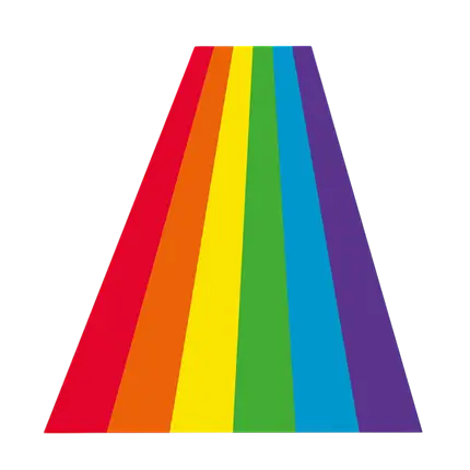 Tappeto arcobaleno (450 x 60 cm)