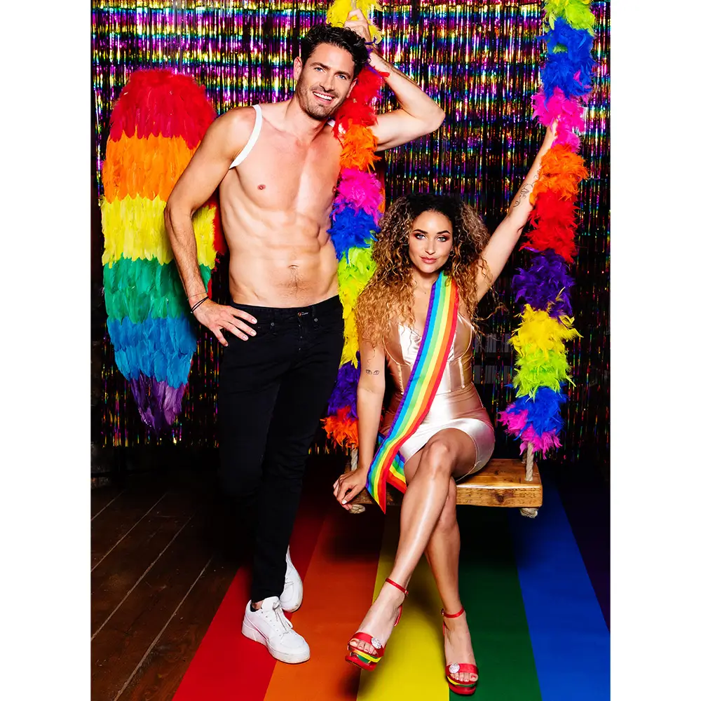 Boa Party Arcobaleno 180 cm