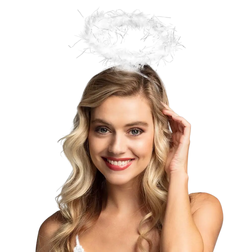 Tiara Aureola bianca