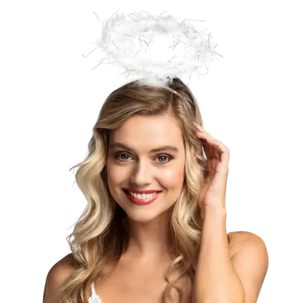 Tiara Aureola bianca