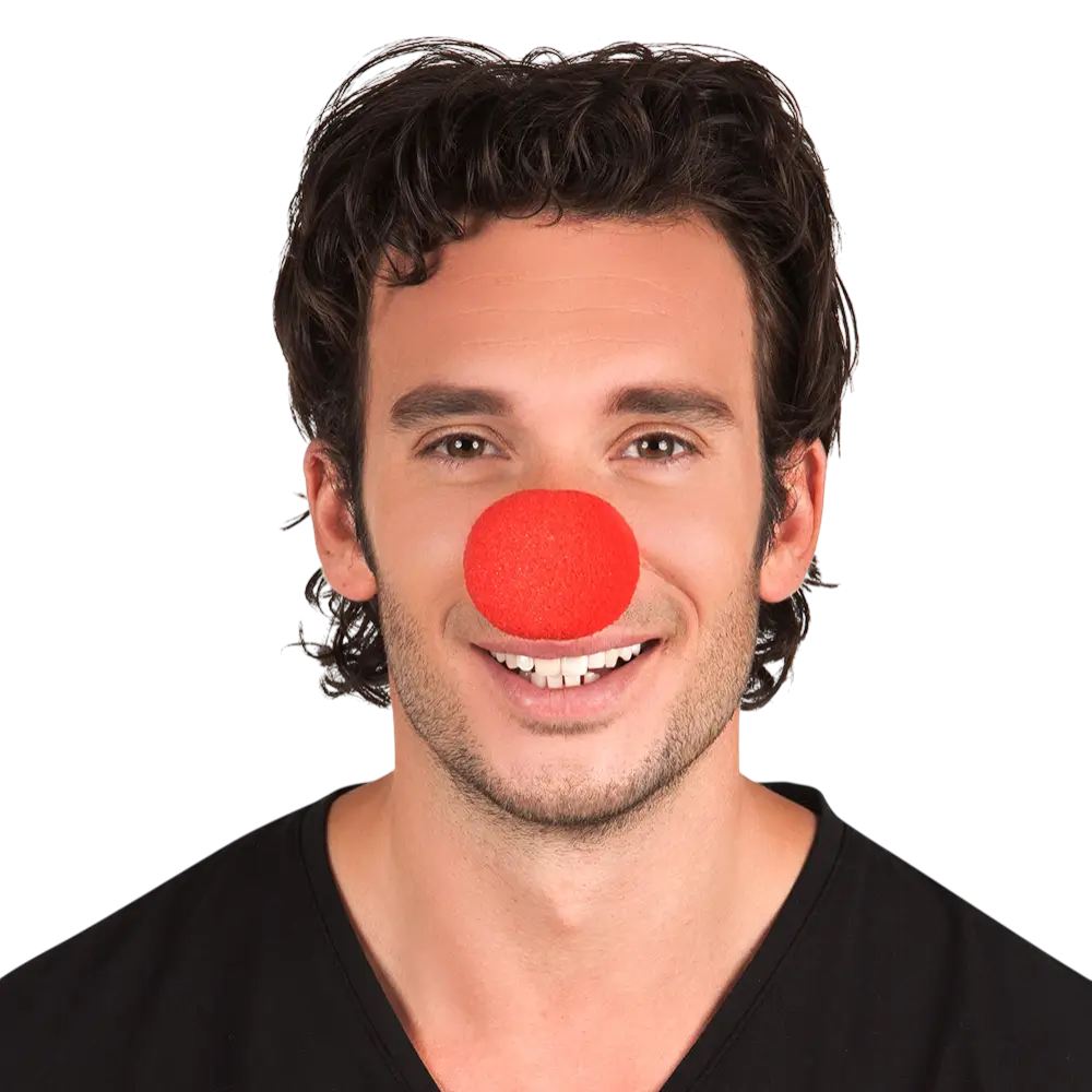 Set di 12 nasi da clown