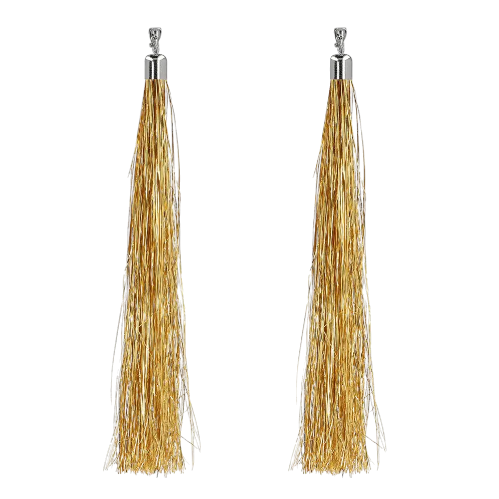 Coppia di orecchini d'oro