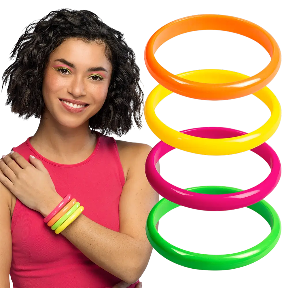 Set di 4 braccialetti Rave