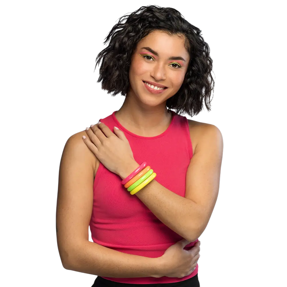 Set di 4 braccialetti Rave